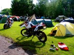 Hubb UK campground - a great atmosphere!